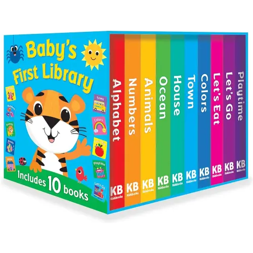 Baby’s First Library 10-Book Set - Board Book Set for Babies and Toddlers, Ages 0-4