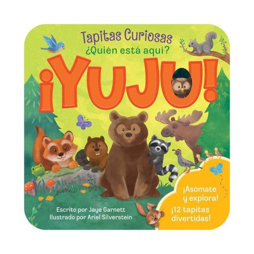 ¿Quién Está Aqui? ¡Yuju! / Who (Spanish Edition) - (Peek-A-Flap) by Jaye Garnett (Board Book)
