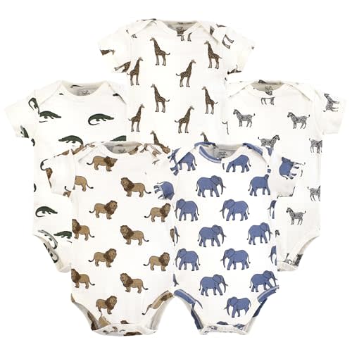 Touched by Nature Unisex Baby Organic Cotton Bodysuits
