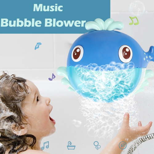 CYBIBO Bubble Machine,Bubble Machine Tub Automatic Bubble Maker Blower 12 Music Song Bath Toy