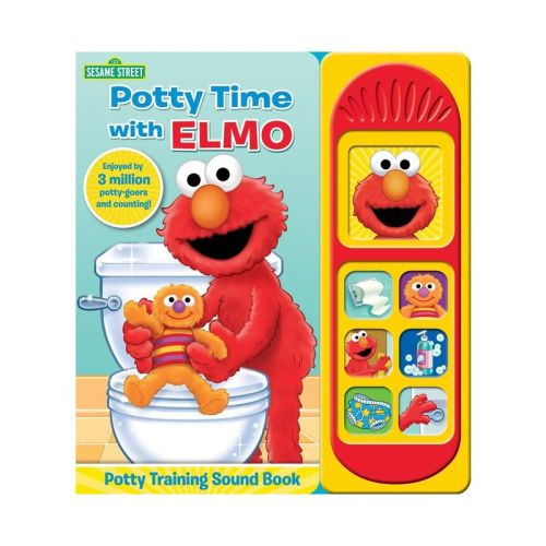 Sesame Street Potty Time With Elmo Sound Book - By Kelli Kaufmann (board Book)