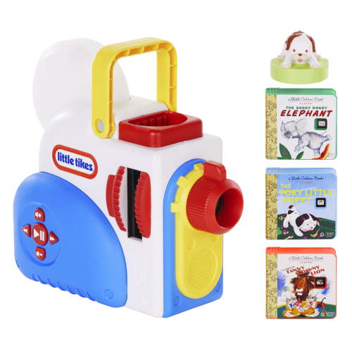Little Tikes Story Dream Machine Starter Set, Learn & Play Projector Toy Gift for Toddlers Kids Ages 3+ Years