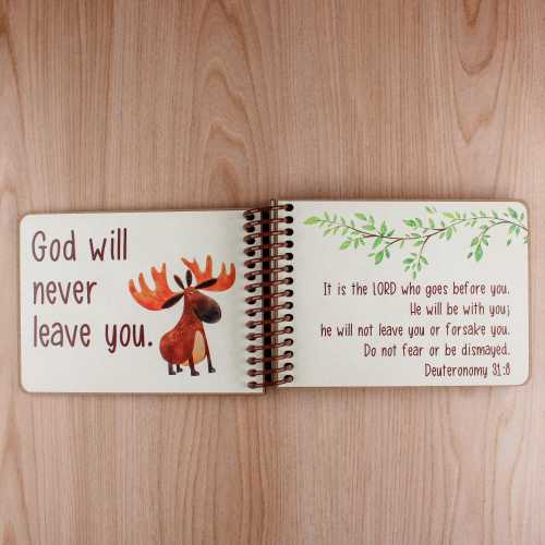 Personalized God's Promises Board Book for Kids - Bible Verse Storybook - Personalized Children's Books for Toddlers - 4x6 name
