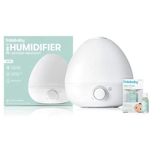 Frida Baby Humidifier Kit - 3-in-1 Humidifier Kit with Vapor Drops