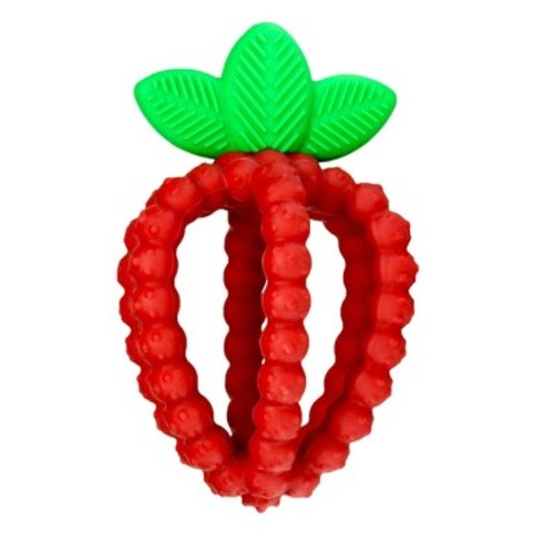 Razbaby RaZberry Bites Teether - Red
