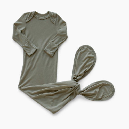 Solly Baby Sleep Gown - Sage Grey, 0-3 Months