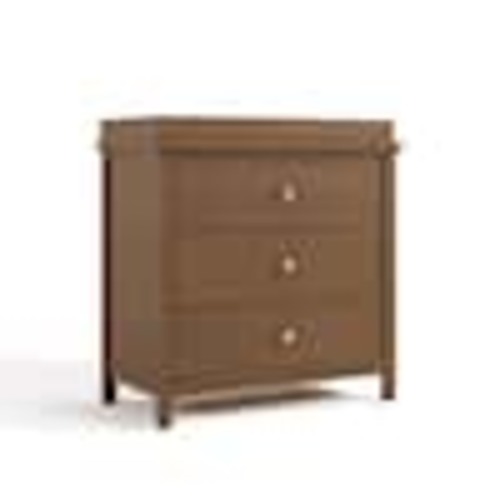 Graco Sasha Hazelnut 3 Drawer 35.47 in. Wide Dresser with Changing Topper 03713-408