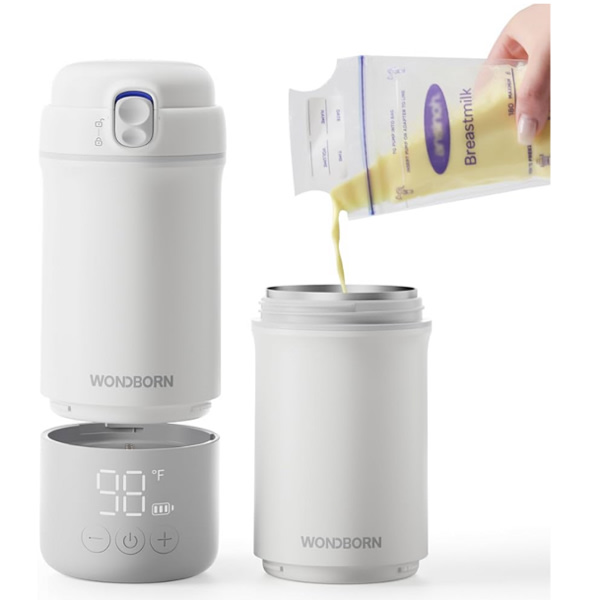 WONDBORN Portable Bottle Warmer for Travel