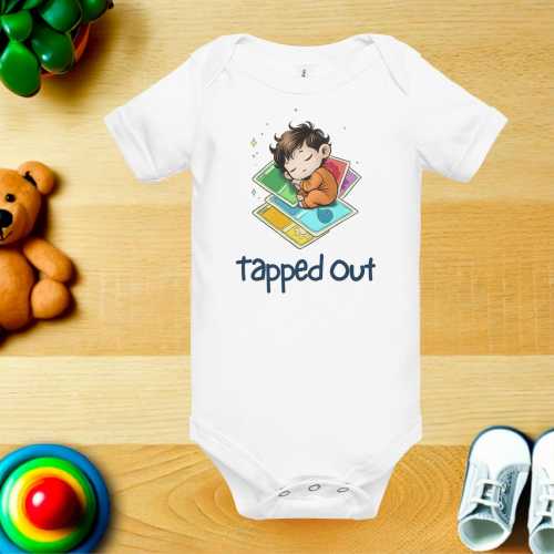 Magic: The Gathering &quot;Tapped Out&quot; Baby Bodysuit