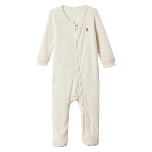 GAP Unisex Baby Two Way Zip Footed One-piece Outfit