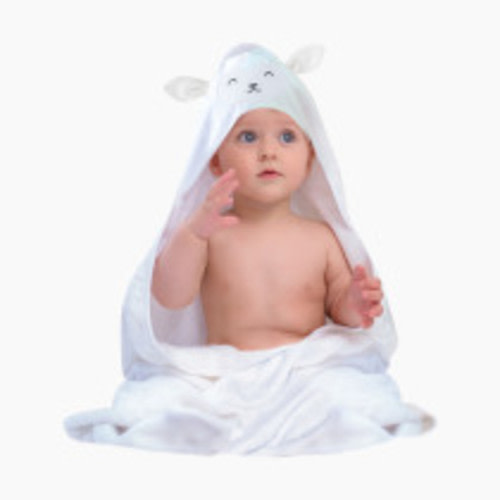 KeaBabies Cuddle Bamboo Viscose Hooded Towel - Lamb