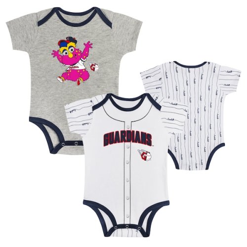 Cleveland Guardians Infant Play Ball 2-Pack Bodysuit Set