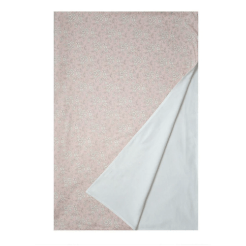 Blanket made with Liberty Fabric CAPEL PINK