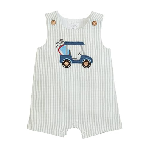 Mud Pie Unisex Baby Baby Boy Golf Cart Jon Jon;