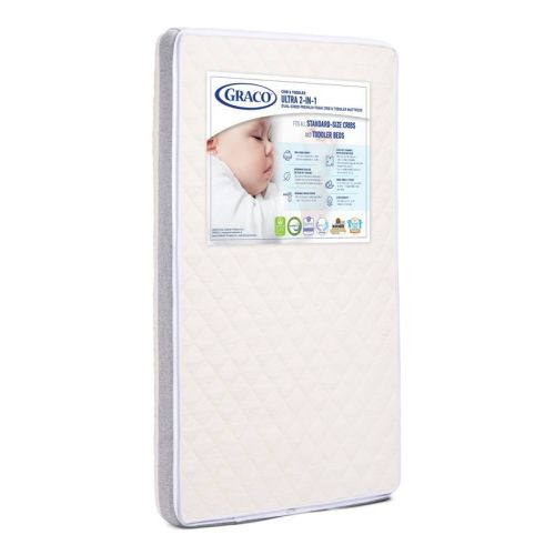 Graco Ultra 2-in-1 Premium Foam Dual-sided Crib & Toddler Mattress