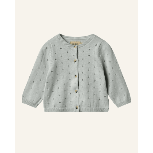 MAIA KNIT CARDIGAN 3m / soft blue