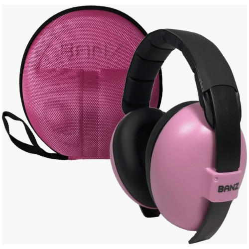 Banz Baby Earmuffs with Zeecase