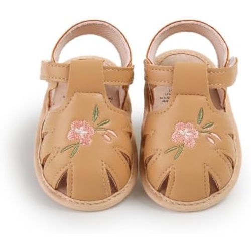 Infant Baby Boys Girls Sandals Summer Baby Wedding Dress Flat Shoes Newborn Crib Shoes First Walkers Prewalkers Shoes