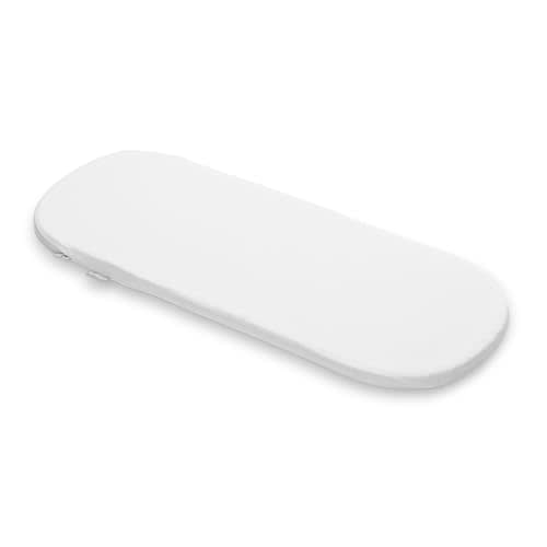 UPPAbaby Bassinet V3 Mattress Cover/Extra Cover for Bassinets 2018-Later/Ultra Soft and Comfortable/Machine Washable/White