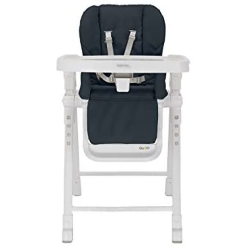 Inglesina Gusto HighChair - Fast and Easy Adjustable Baby High Chair for the Modern Family - Removable Tray Included {Graphite}