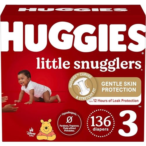 Huggies Size 3 Diapers Little Snugglers