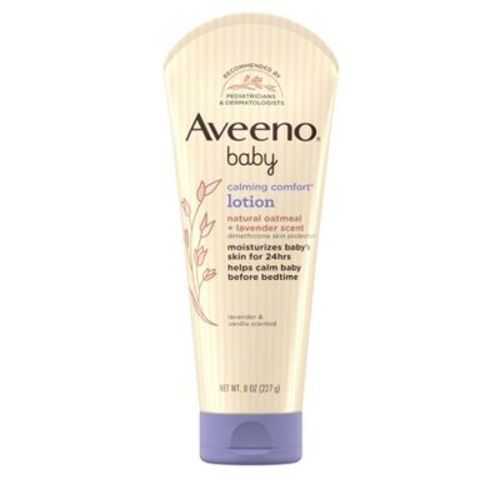 Aveeno Baby Calming Comfort Lotion With Oatmeal & Lavender Scent - 8oz