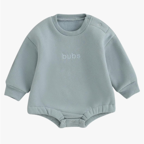 VISGOGO Newborn Infant Baby Boy Girls Oversized Romper Little Dude Sweater Onesie Coming Home Outfit Neutral Clothes