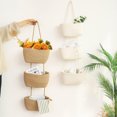 Rosecliff Heights Carlianna Fabric Hanging Organizer | Wayfair