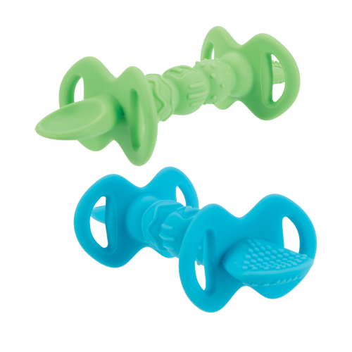 Nuby Dipeez Self-Feeding Spoons for Babies, Multicolor, 2 Count