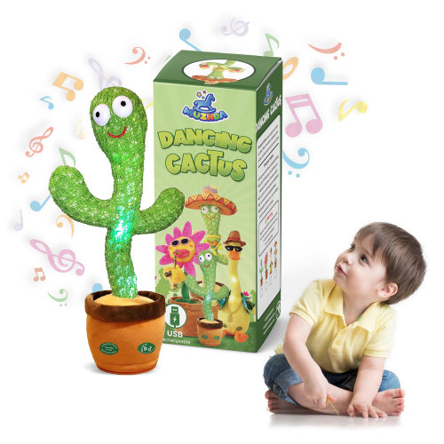 Muzhda Rechargeable Interactive Sound-Activated Dancing Toy – Best Gift for Kids, Babies, and Toddlers