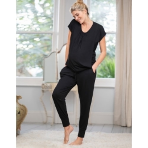 Karen | 2-Piece Short Sleeve Maternity & Nursing Loungewear
