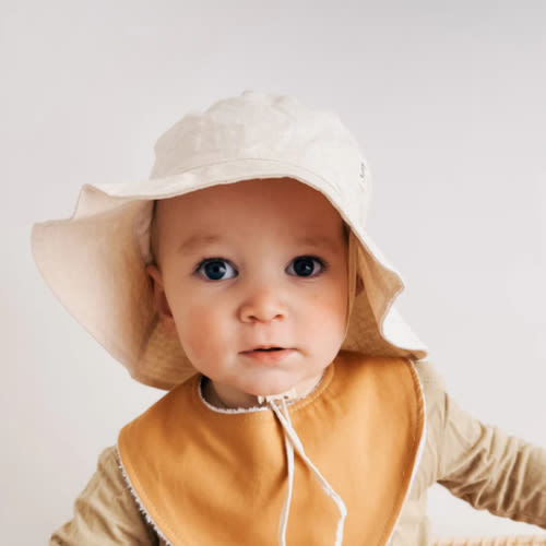 Kiin Cotton Sun Hat - Oatmeal