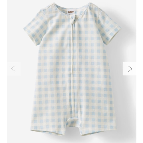 The Billie Short Sleeve Zip Romper
