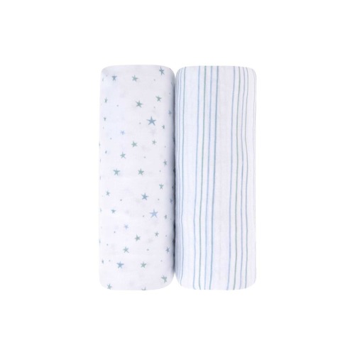 Ely's & Co. Baby Fitted Crib Sheet Set 2 Pack