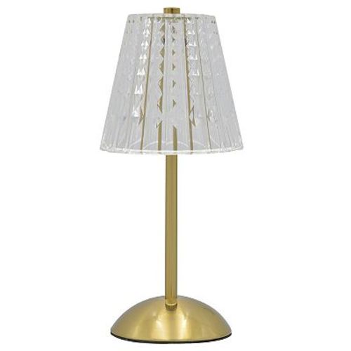 Belle Maison Cordless Metallic LED Touch Lamp