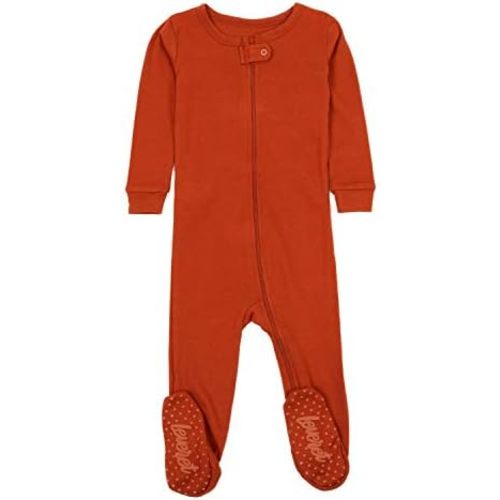 Leveret Kids Baby Boys Girls Footed Cotton Pajamas - Striped