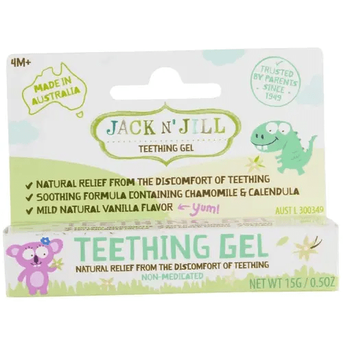 Jack N Jill Natural Teething Gel 15G | Baby Bunting AU