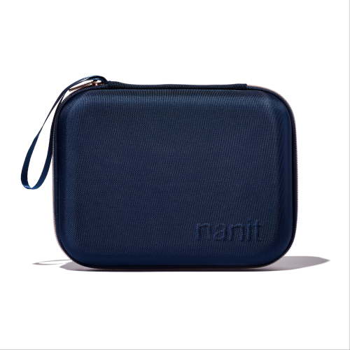 Nanit Travel Case Compact Design for Pro Camera and Flex Stand in Blue with Protective Hard Shell