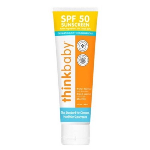 Thinkbaby Mineral Sunscreen Lotion Spf 50 - 3 Fl Oz