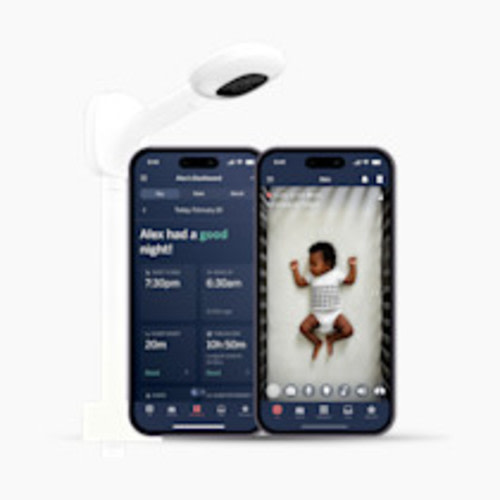 Nanit Pro Smart Baby Monitor and Floor Stand - White