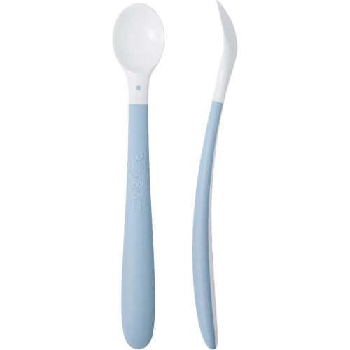 BabyBjörn Feeding Spoon, 2-Pack, Powder Blue