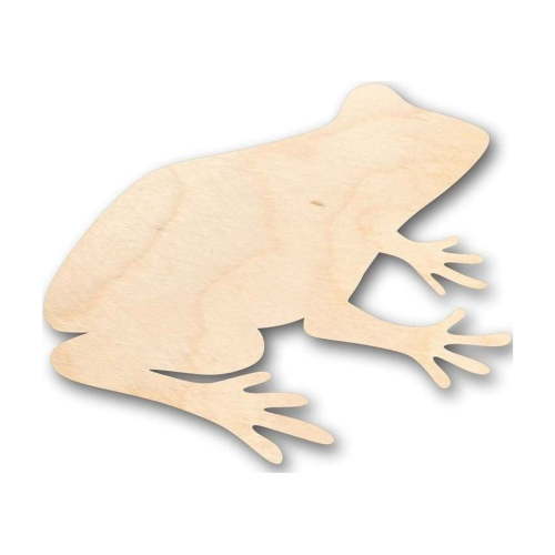 Wood Frog Shape - 5" / 1/4"