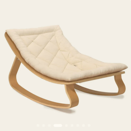 LEVO Baby Rocker in natural wood – Charlie Crane Paris