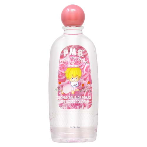 P.M.B. Colonia Aqua De Rosas Water Roses (Pink) Cologne 250ml 8.3oz