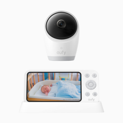 eufy E21 Baby Monitor with 4K Camera and Charging Base
