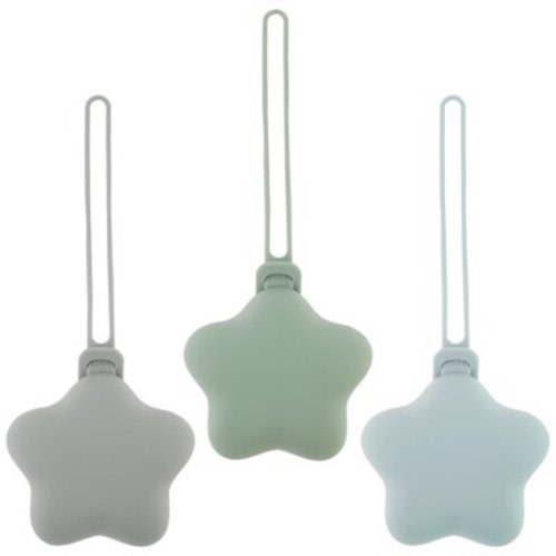 3 Pcs Silicone Pacifier Holder Case Safe and Soft Material Pacifier Pouch Portable Pacifier Case Protective Pacifier Storage Case Easy to Clean for Diaper Bag Stroller