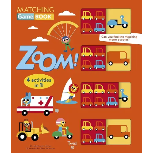 Matching Game Book: Zoom!