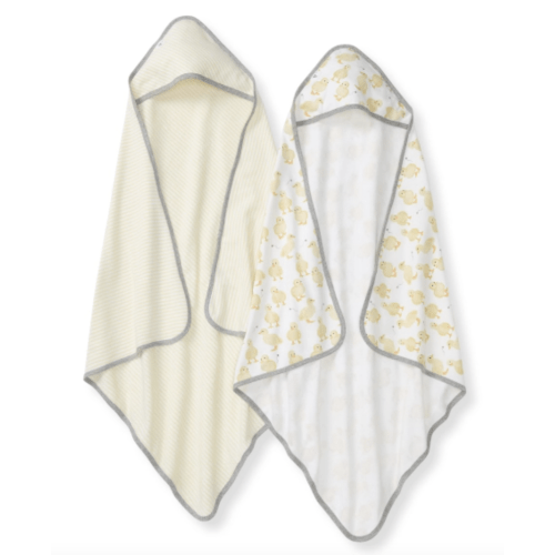 Little Ducks Organic Cotton Hooded Towels 2 Pack