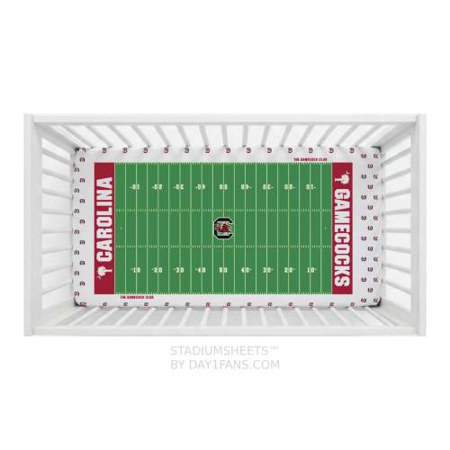 South Carolina Gamecocks StadiumSheets™ Crib Sheets
