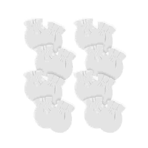 Gerber Baby Boy or Girl Gender Neutral No Scratch Mittens, 8-Pack, (0-3M)